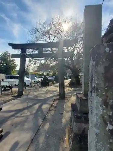 前玉神社の鳥居