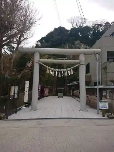 遠見岬神社の鳥居