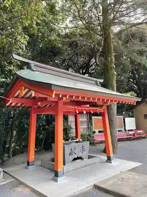埴生神社の手水舎