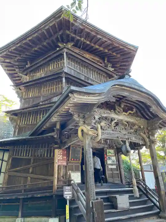 円通三匝堂(さざえ堂)(福島県)