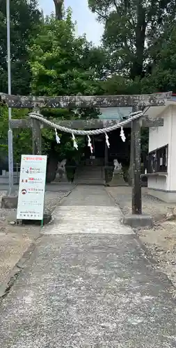 鹿島台神社の鳥居