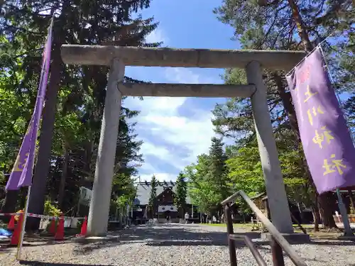 上川神社の鳥居