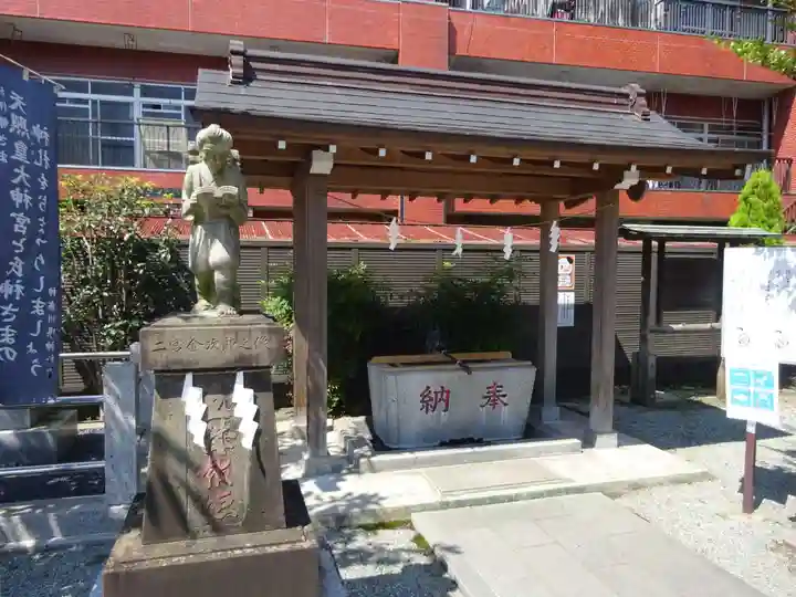 二宮神社の手水舎