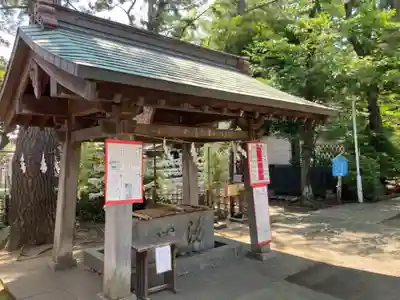平塚三嶋神社の手水舎