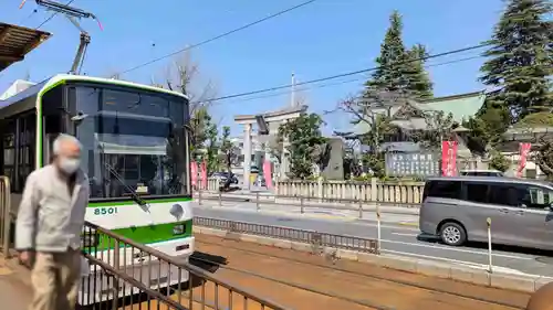 尾久八幡神社の周辺