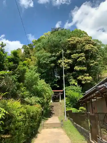 熊野神社の鳥居