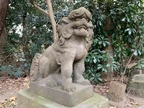 飯野神社の狛犬