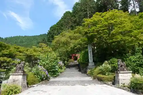 善峯寺の景色