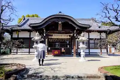 比佐豆知神社の本殿・本堂