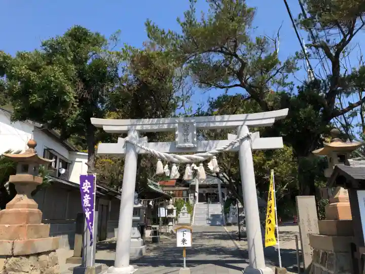 駒宮神社の鳥居