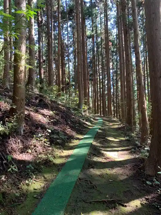戸隠神社の周辺