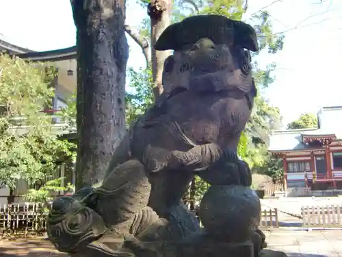武蔵野八幡宮の狛犬