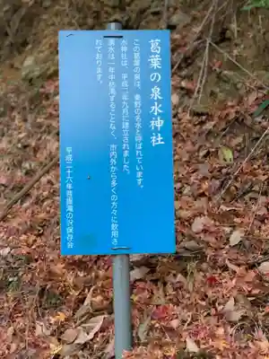 葛葉の泉水神社(神奈川県)
