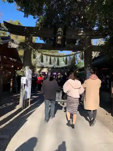 川越氷川神社の鳥居