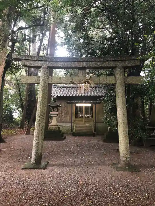 川併神社の本殿・本堂