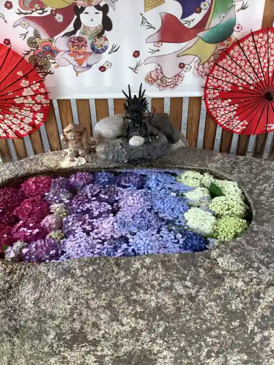 別小江神社の手水舎