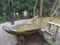 神峯山寺の手水舎