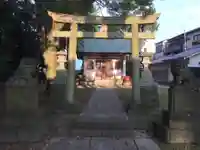 新堀日枝神社の鳥居