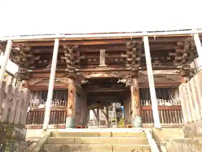 毘沙門堂の山門・神門