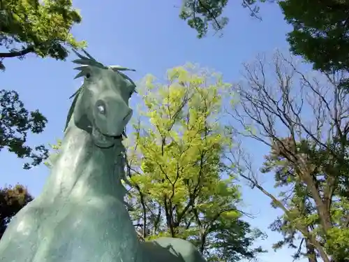 千束八幡神社の狛犬