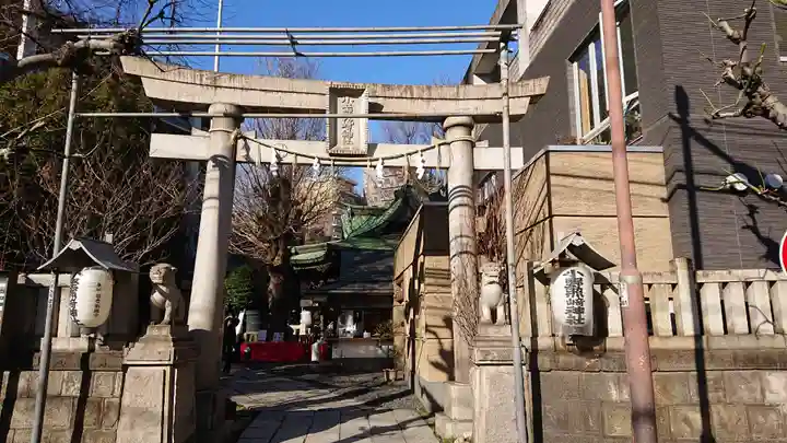 小野照崎神社の鳥居