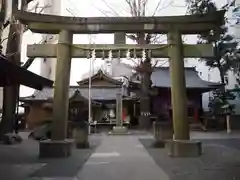 日本橋日枝神社の鳥居