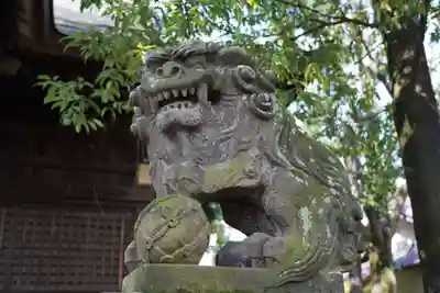 阿邪訶根神社の狛犬