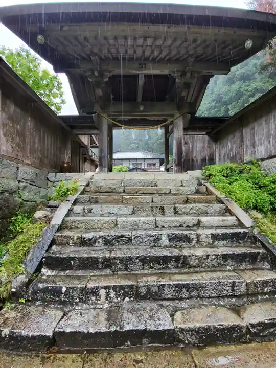 賀蘇山神社の山門・神門