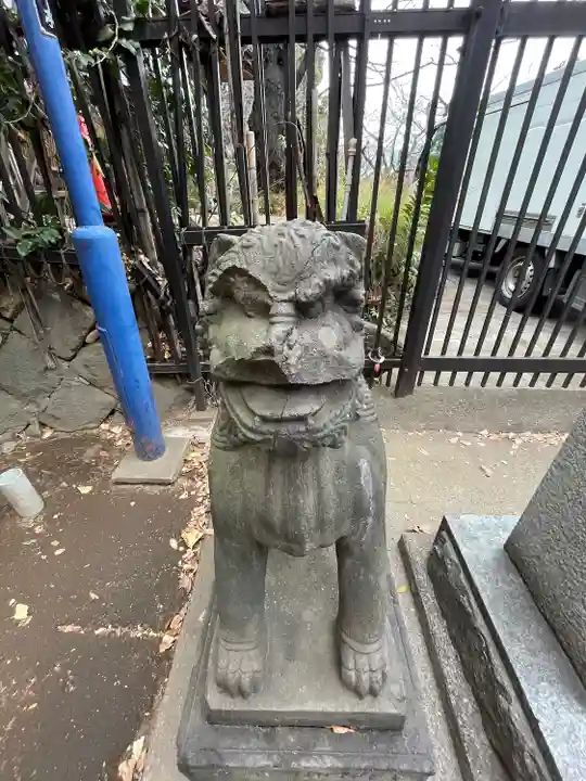 花園稲荷神社の狛犬