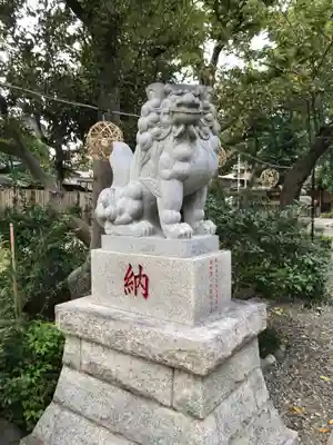菊田神社の狛犬