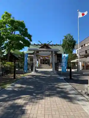 烈々布神社の鳥居