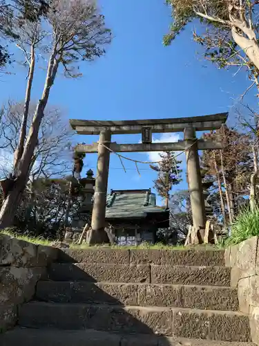 御靈神社の鳥居