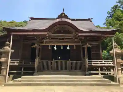 平濱八幡宮の本殿・本堂