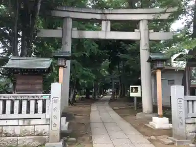 八雲氷川神社の鳥居