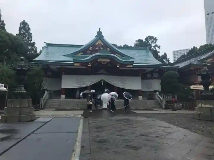 日枝神社の本殿・本堂