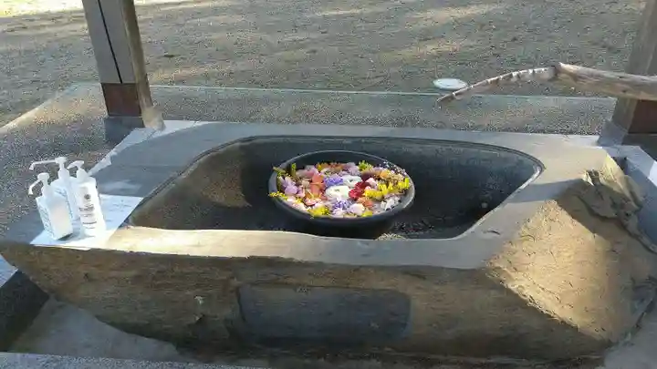 鹿島台神社の手水舎