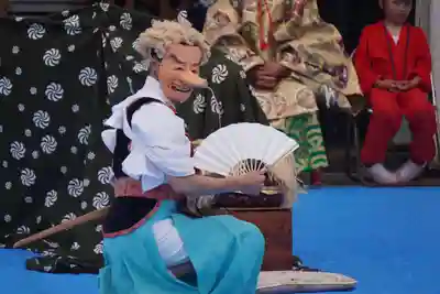 尻岸内八幡神社のお祭り