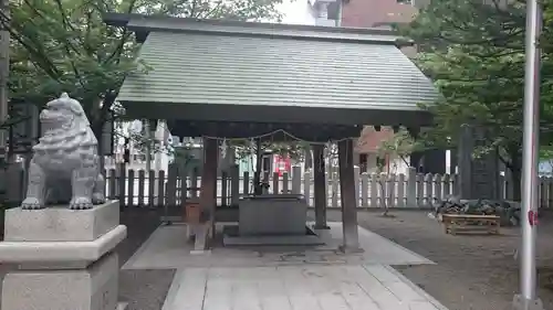 北海道神宮頓宮の手水舎