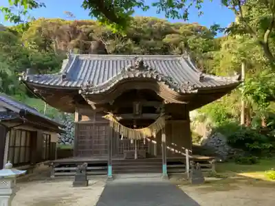 白皇神社の本殿・本堂