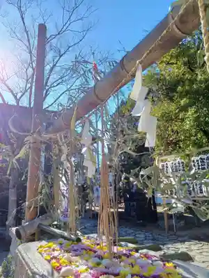 飯野八幡宮の手水舎