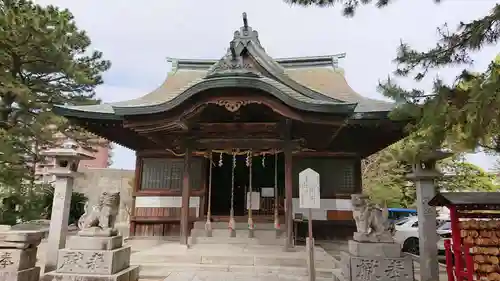 鳥飼八幡宮の本殿・本堂