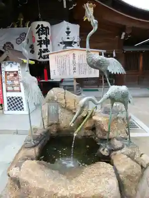 櫛田神社の手水舎