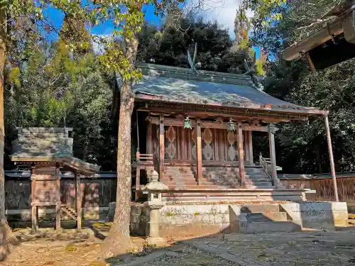 比自岐神社の本殿・本堂