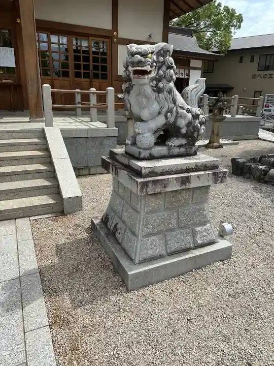 久居八幡宮(野邊野神社)の狛犬