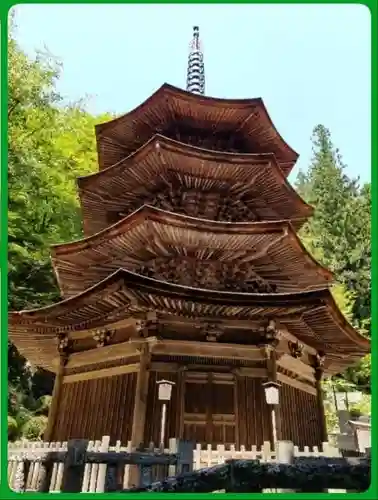 安楽寺の塔