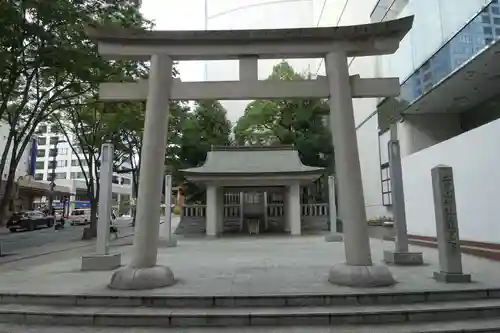 宇都宮二荒山神社の鳥居