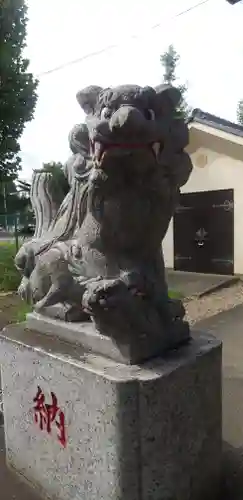 雷神社の狛犬