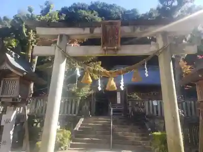橿森神社の鳥居