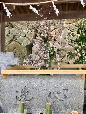 岩津天満宮の手水舎