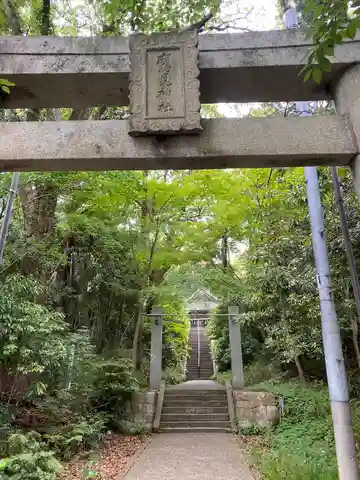 鷹見神社の鳥居